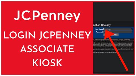 associate jcpenney kiosk|jcp kiosk sign in.